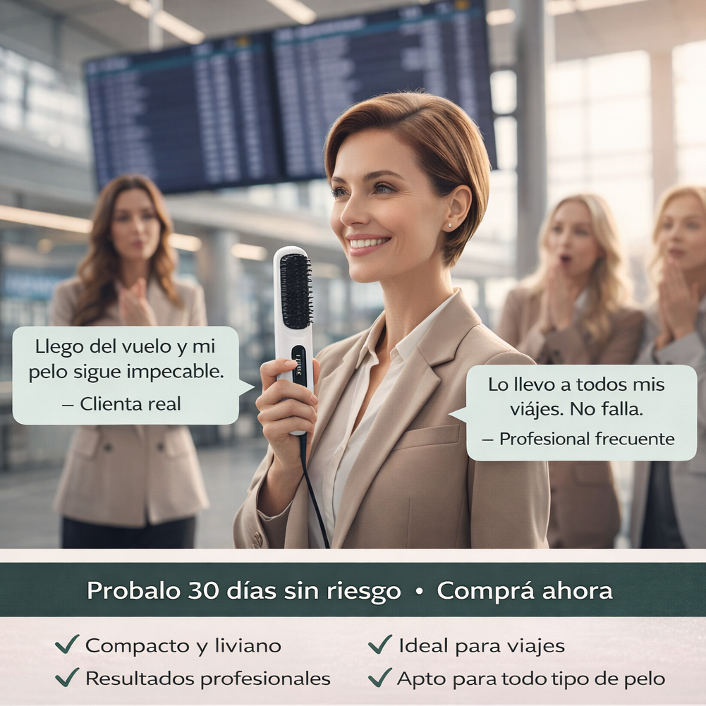 SmoothHair IonSmooth alisador para cabello corto